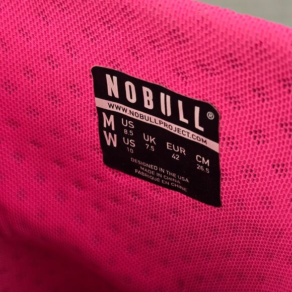 Nobull Womens 10 Impact High Pink Athletic Gym Daily Crossfit Workout Trainer - Picture 13 of 13